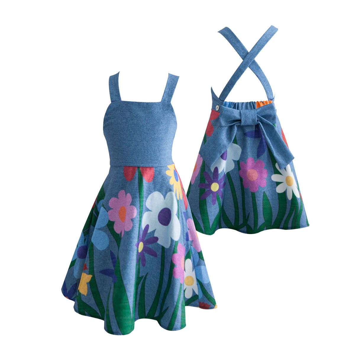 TWO IN A CASTLE FLORAL DRESS