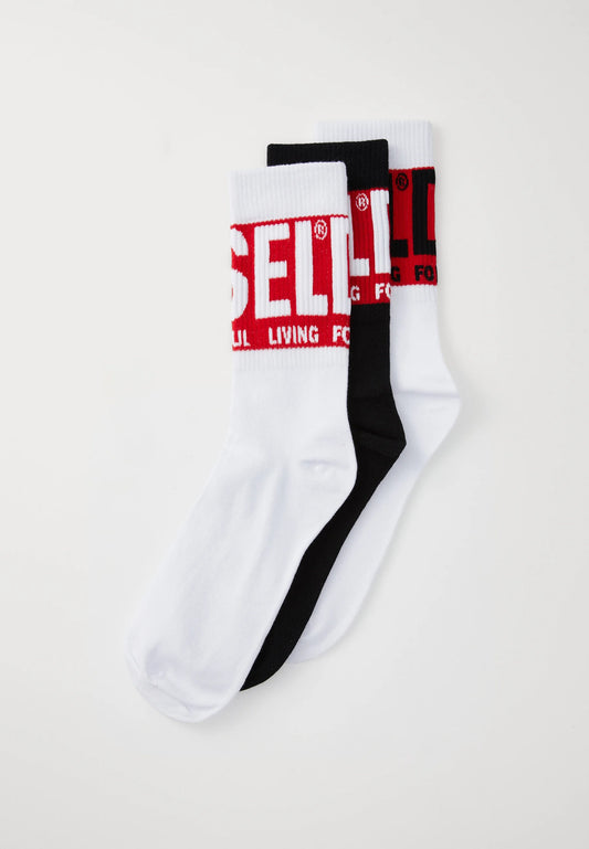 DIESEL SKM-RAY 3PACK SOCKS