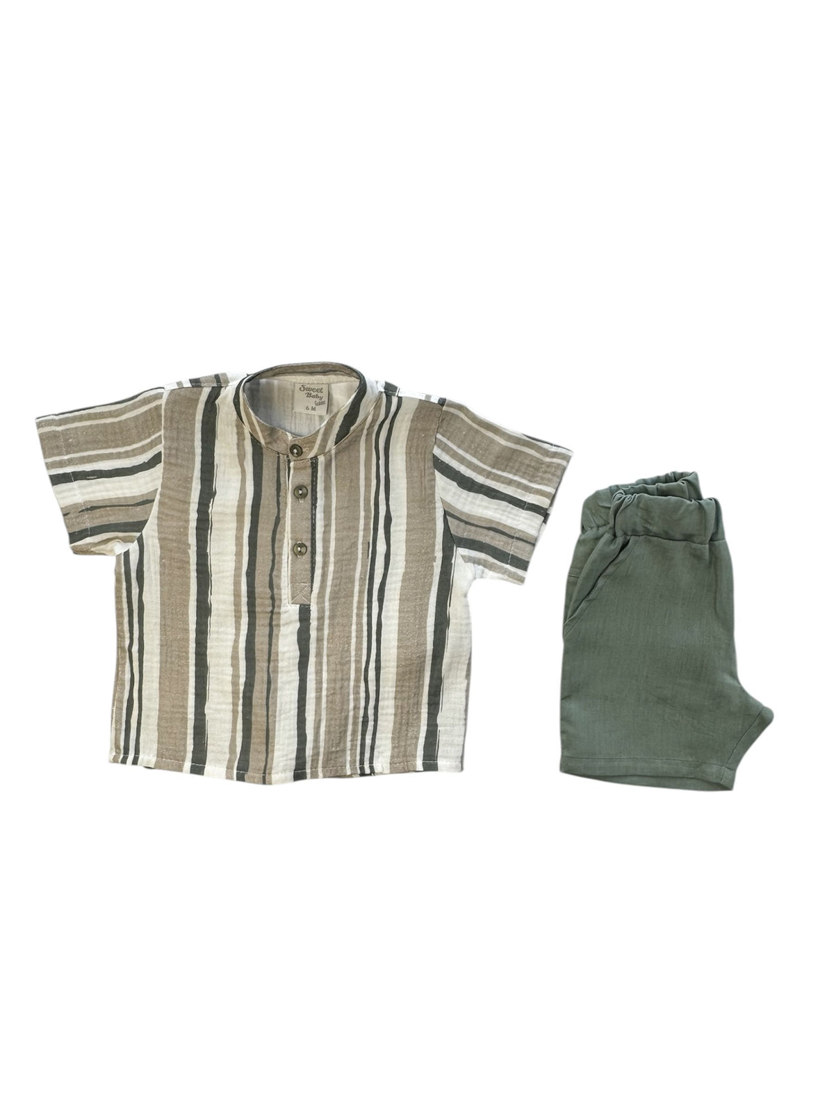 SWEET BABY MAO SHIRT SET
