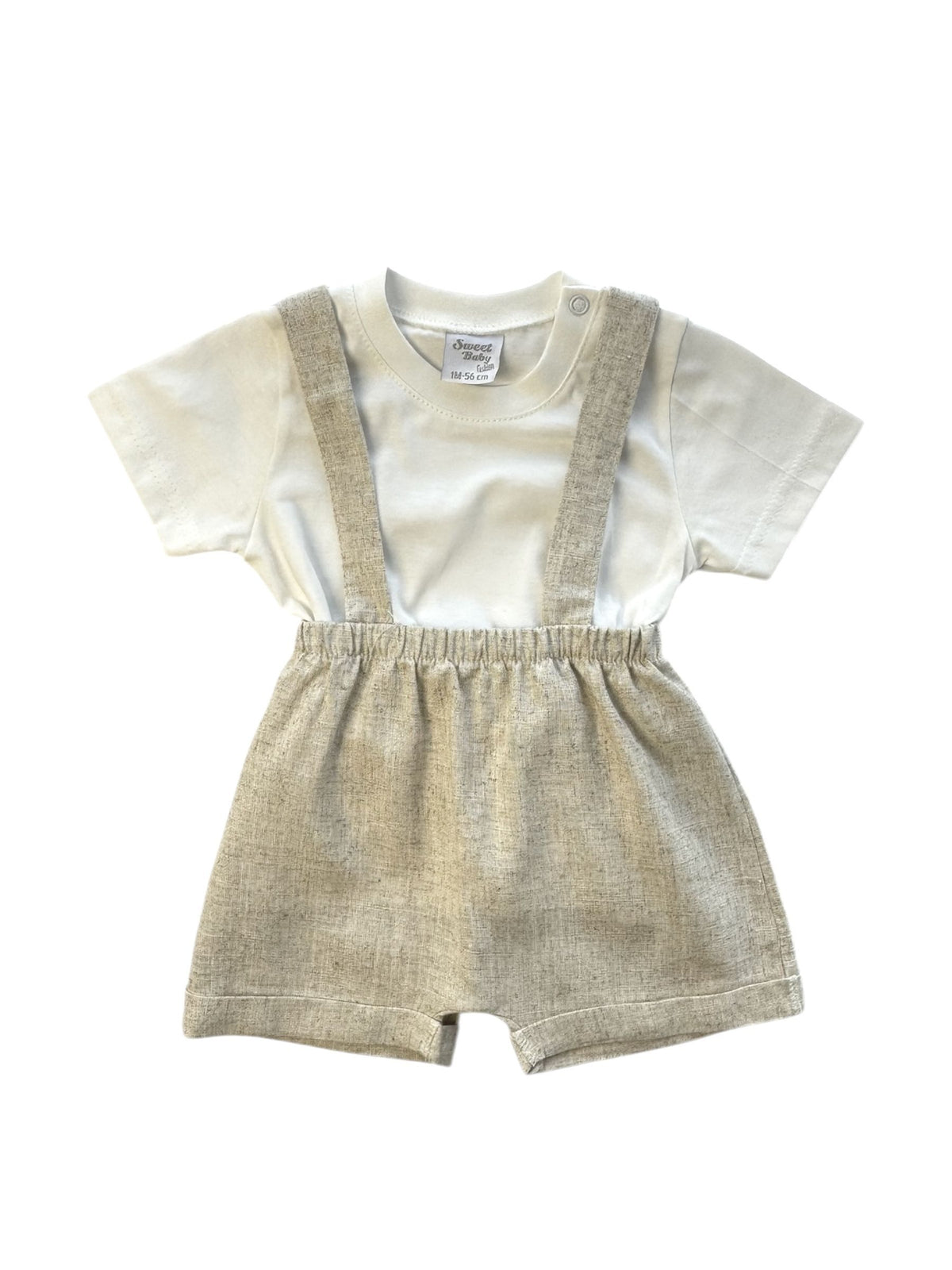 SWEET BABY OVERALLS SET
