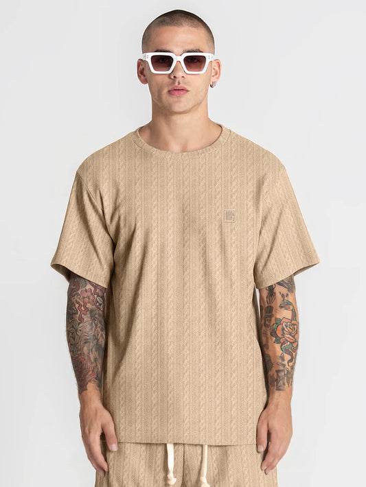 GIANNI KAVANAGH TEXTURE T SHIRT