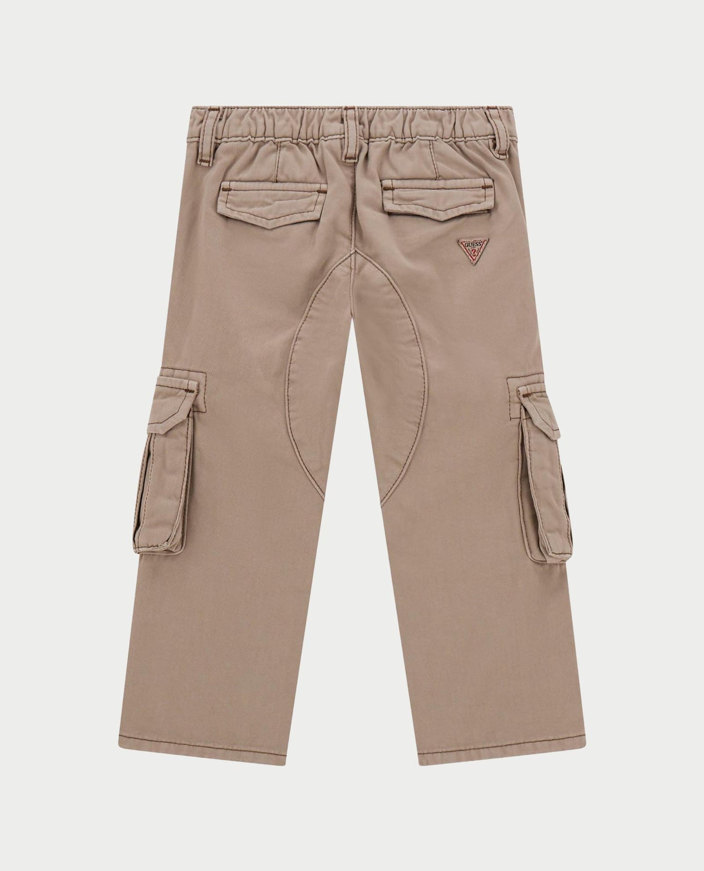 GUESS JEANS KIDS RIGID CABARDINE CARGO PANTS