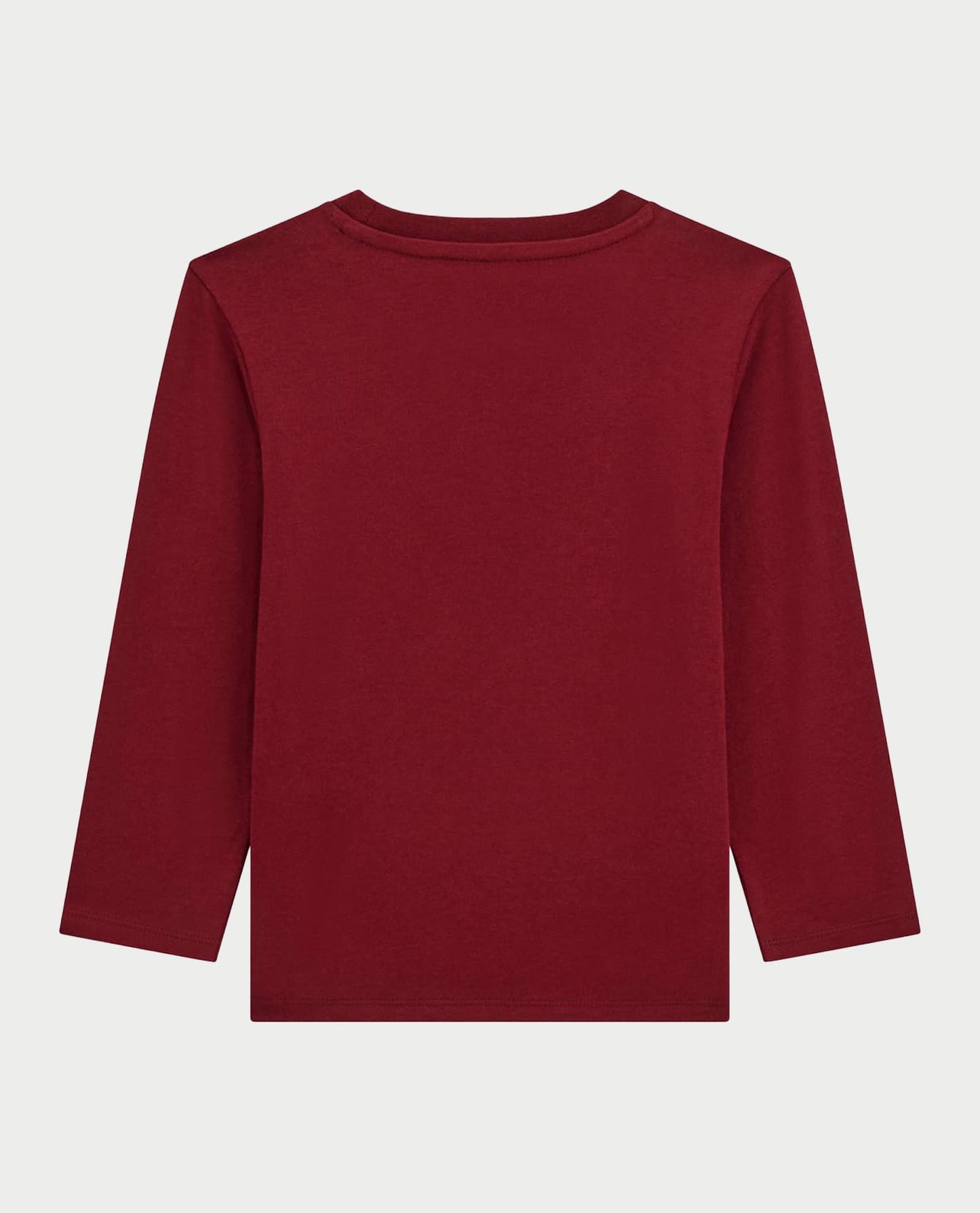 GUESS LS BEAR EMBROIDERY T SHIRT