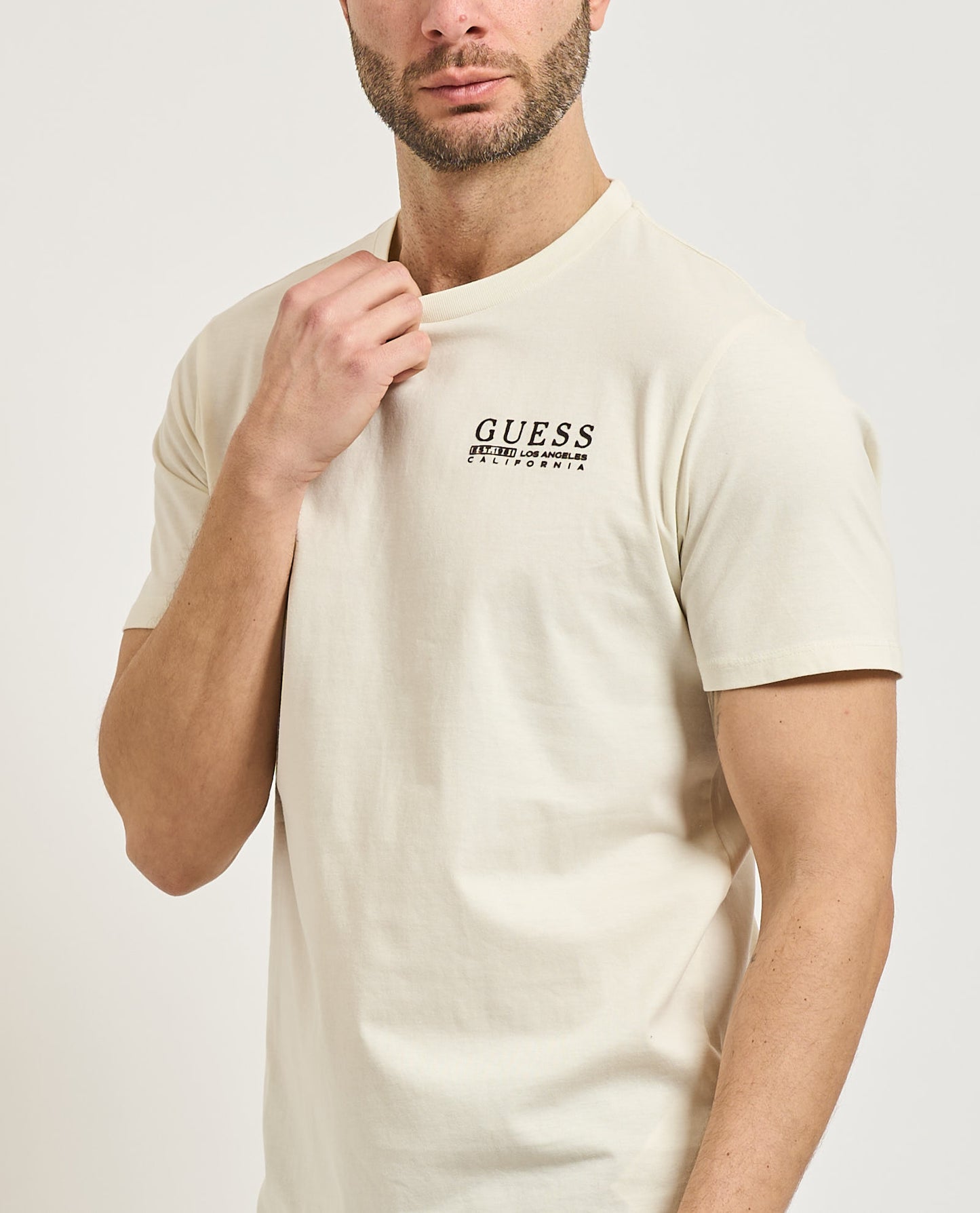 GUESS JERSEY LOGO T SHIRT