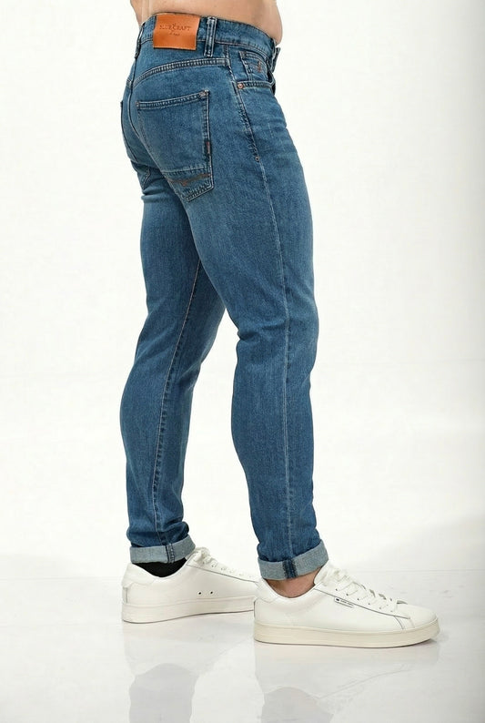 BLUECRAFT X SCINN ELTON MEDIUM WASH JEAN