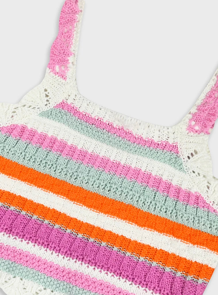 ENERGIERS KIDS KNITTED TANK TOP & SHORTS SET
