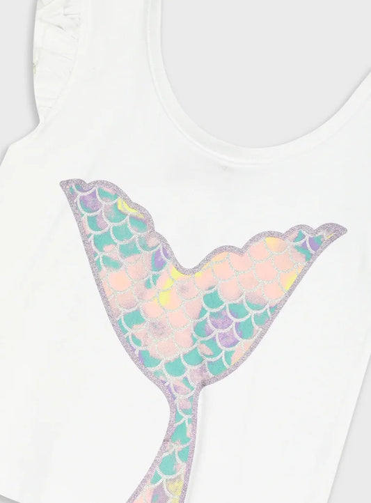 ENERGIERS KIDS MERMAIDS TALE T SHIRT & SHORT SET