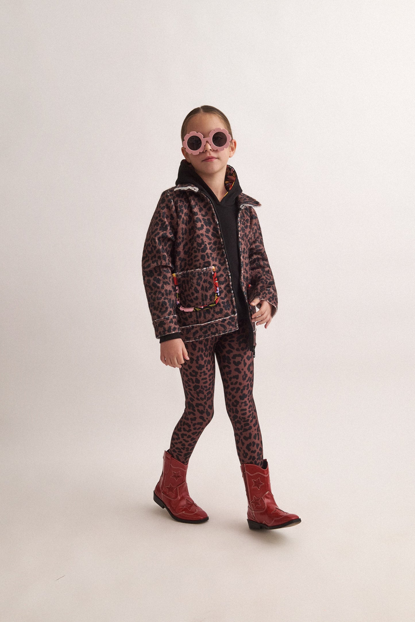 TWO IN A CASTLE DOLCE VITA LEOPARD JACKET