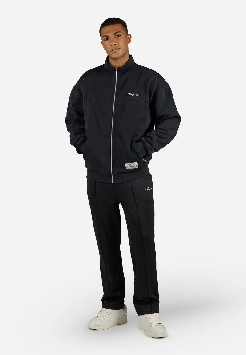 PEGADOR SHELBY DOUBLE LAYER SWEAT TRACK JACKET