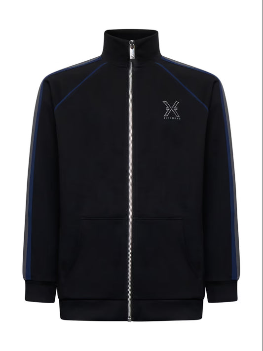 RICHMOND X ZIP THROUGH SWEATSHIRT