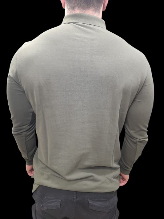 U.S POLO MAN BASIC LOGO COLLAR T SHIRT