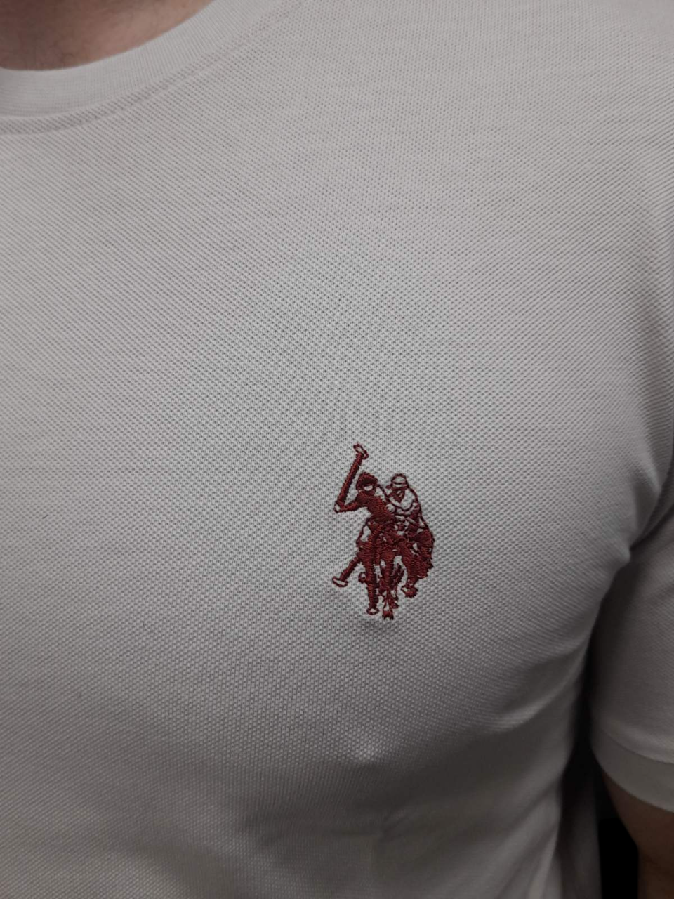 U.S POLO MAN PIQUET T SHIRT