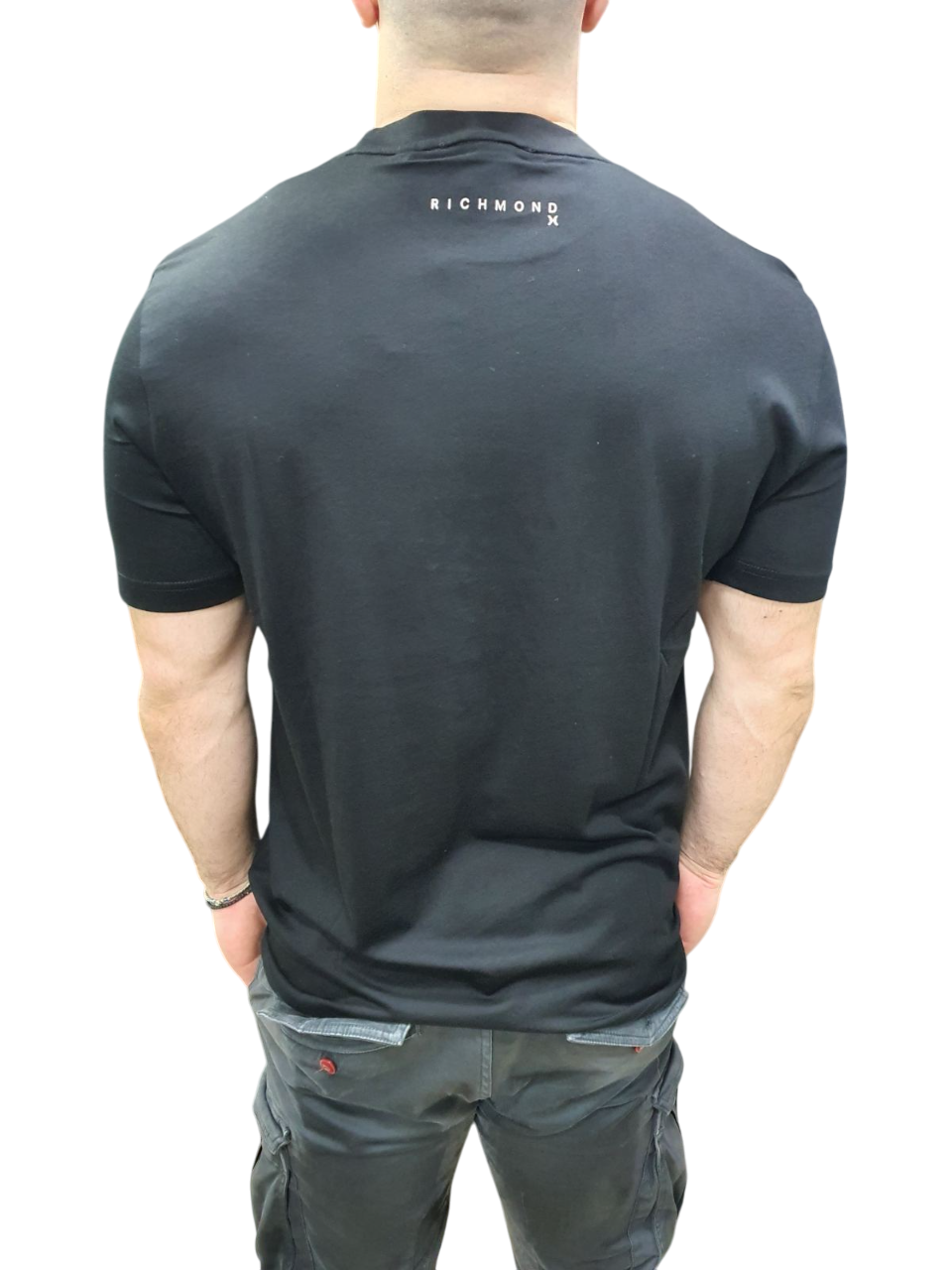 RICHMOND X GRAPHIC LETTERS BOXY T SHIRT