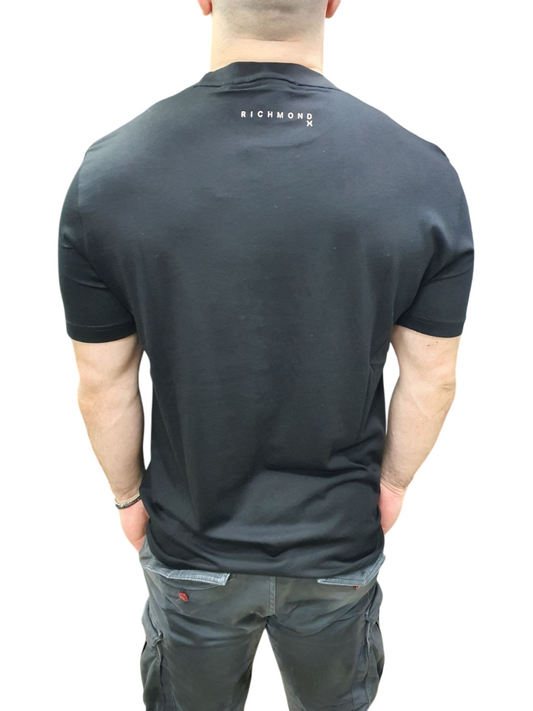 RICHMOND X GRAPHIC LETTERS BOXY T SHIRT