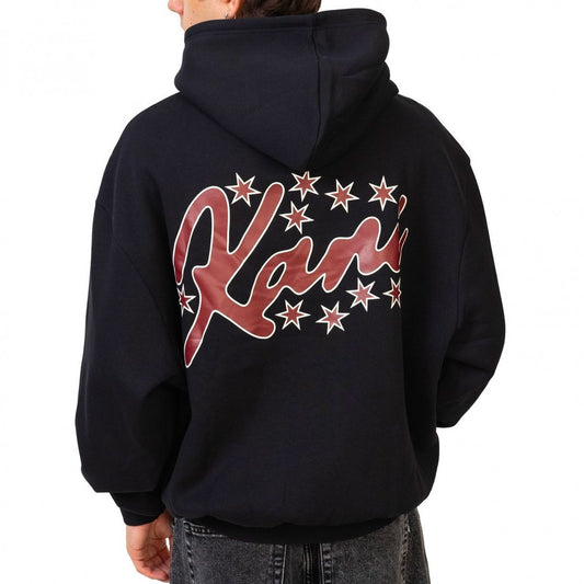 KARL KANI STAR PRIN SIGNATURE OVERSIZED HOODY