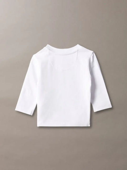CALVIN KLEIN KIDS LS LOGO T SHIRT