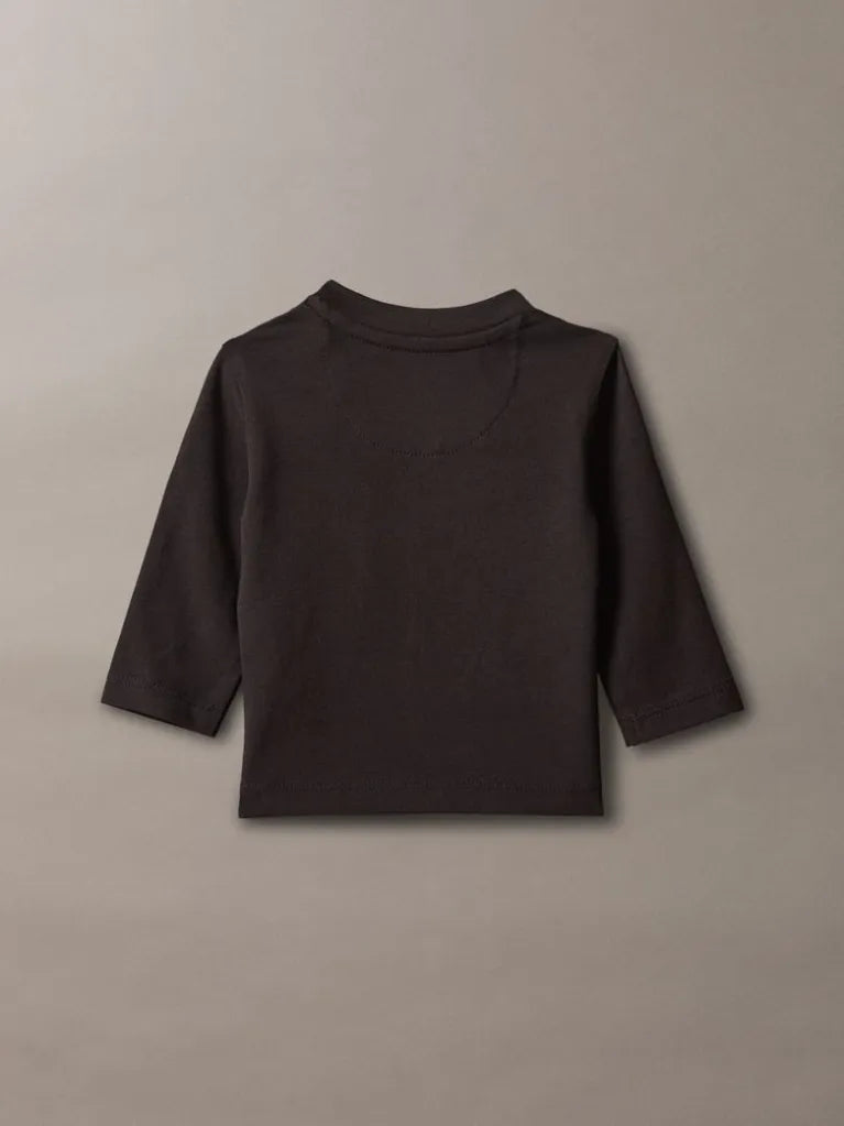 CALVIN KLEIN KIDS LS LOGO T SHIRT