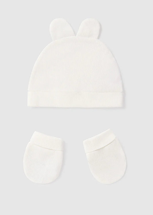 MAYORAL KIDS HAT & GLOVES SET