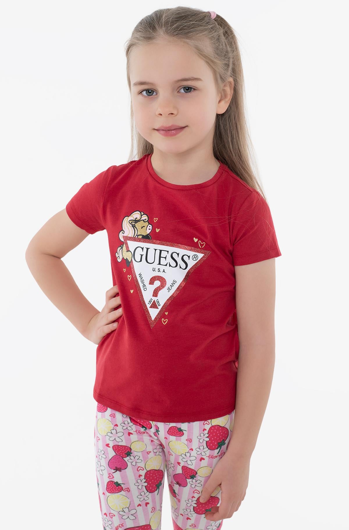 GUESS KIDS TRIANGLE T SHIRT