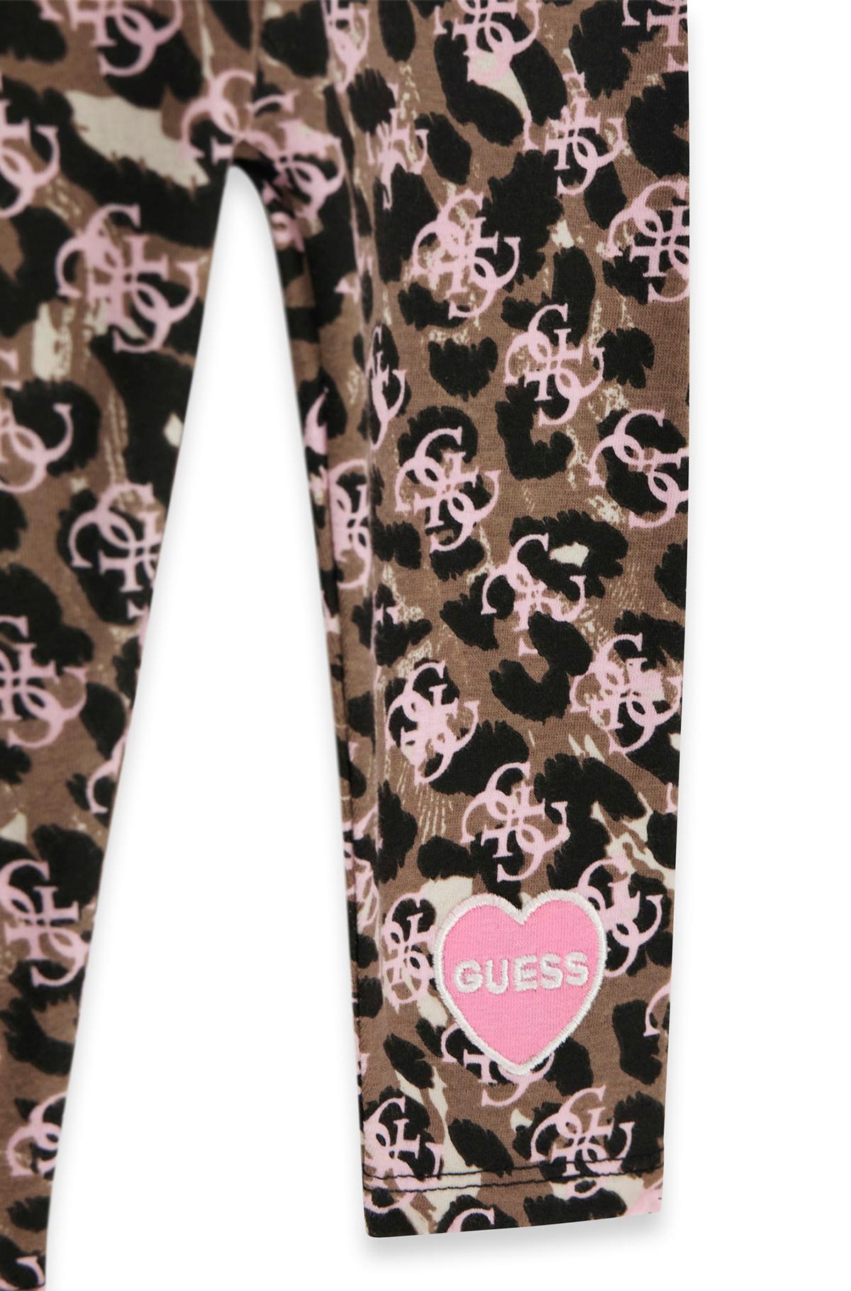 GUESS KIDS GIRLS T SHIRT & LEGGINGS SET
