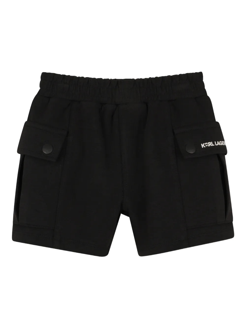 KARL LAGERFELD KIDS IKONIK KARL CARGO SHORTS SET