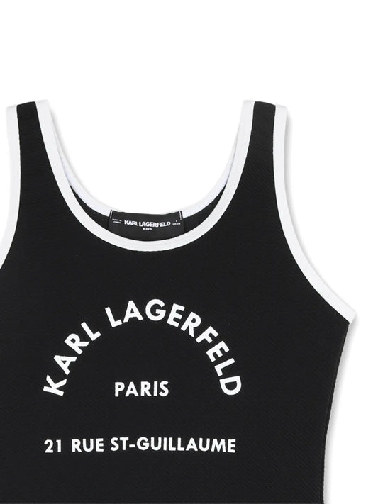 KARL LAGERFELD KIDS PRINTED SWIMSUIT