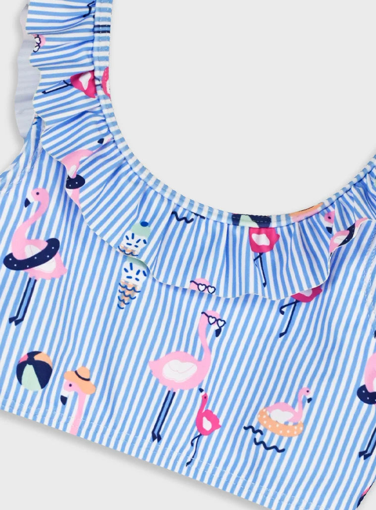 ENERGIERS PRINTED BIKINI WITH FRILLS FOR GIRLS