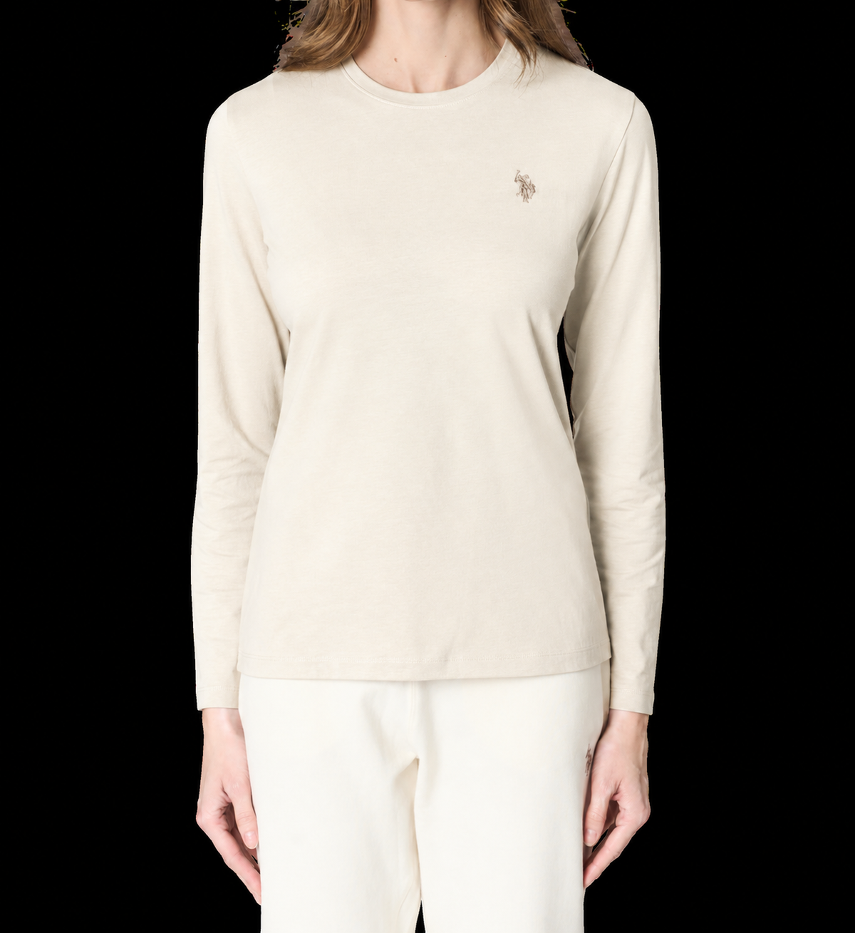 U.S POLO ASSN WOMAN LS T SHIRT