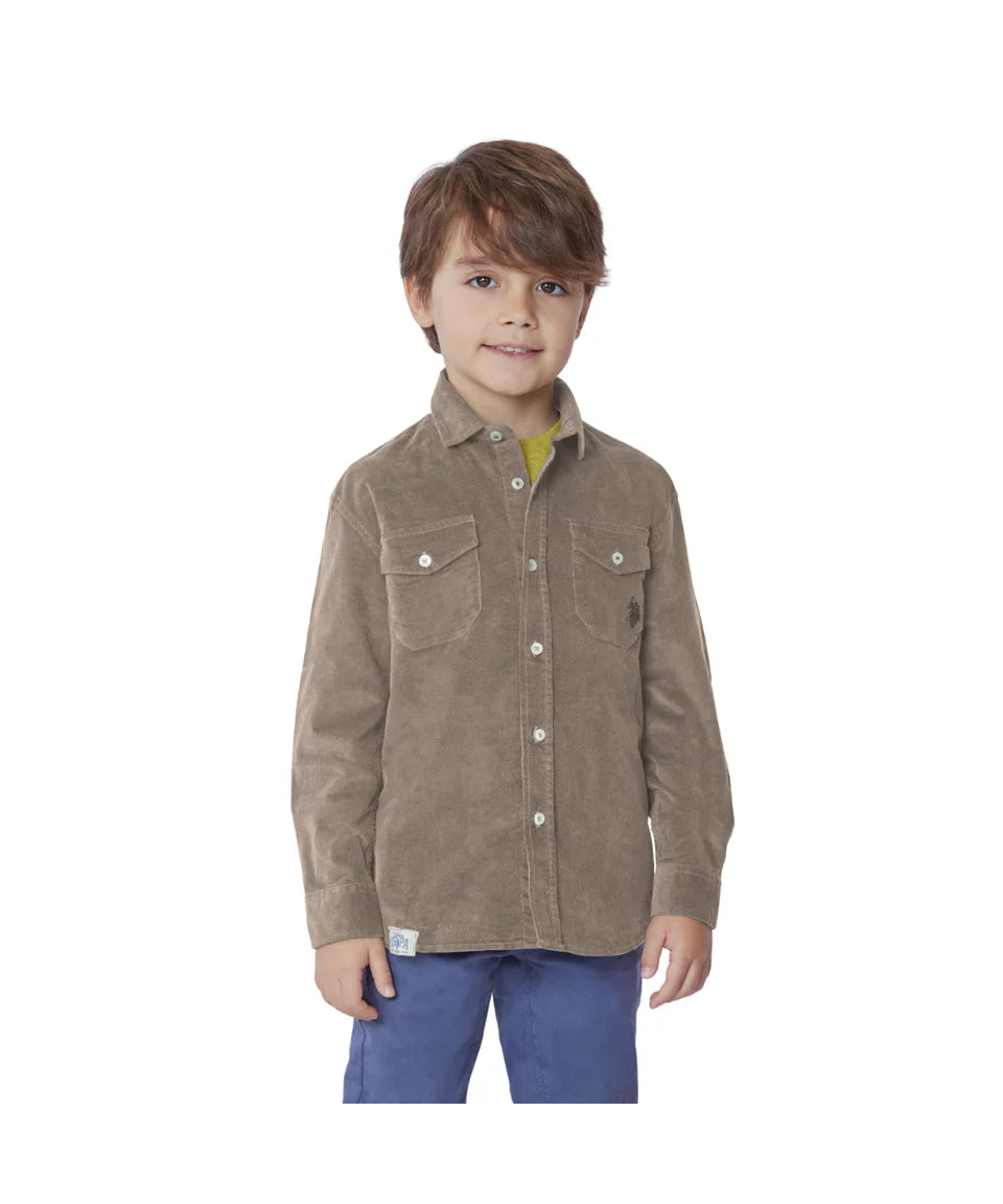 U.S POLO KIDS JOAS CORDUROY SHIRT