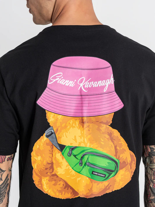 GIANNI KAVANAGH BLACK BEAR T SHIRT