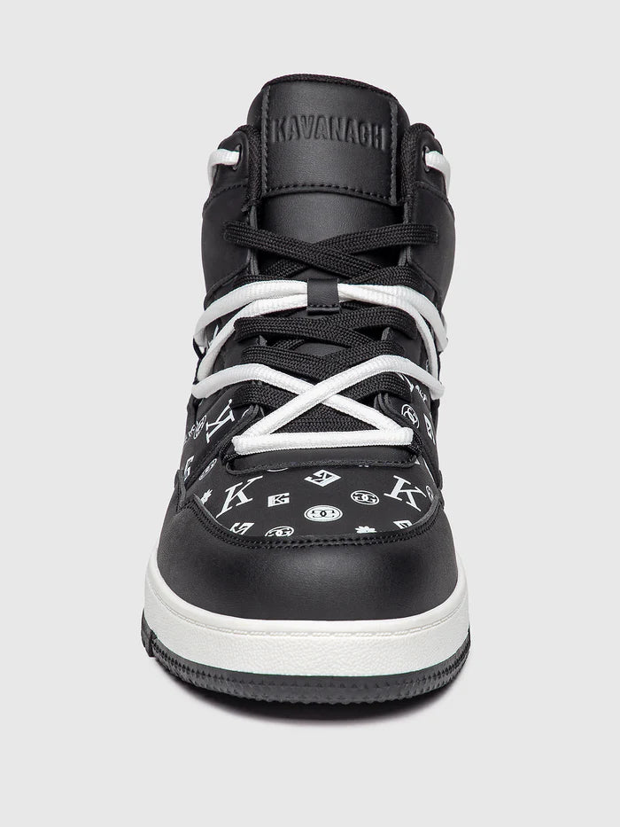 GIANNI KAVANAGH LOGOMANIA HIGH SNEAKERS