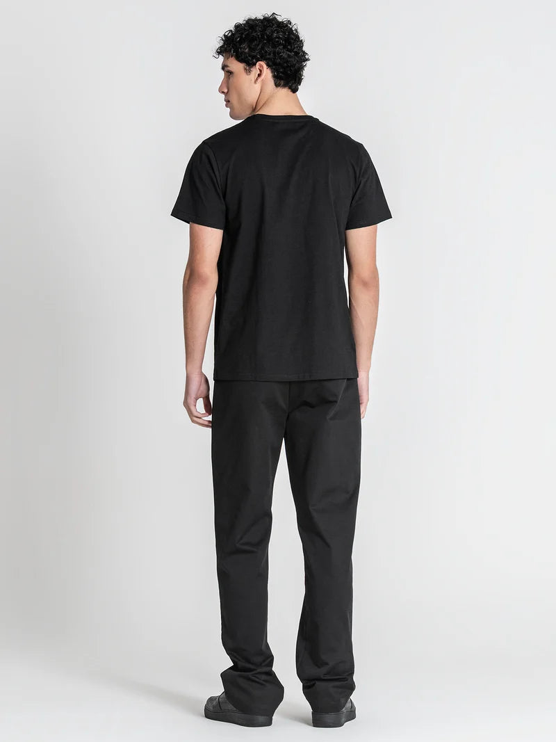 GIANNI GAVANAGH BLACK G EMBROIDERY T SHIRT