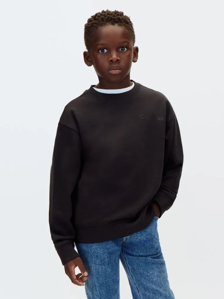 CALVIN KLEIN KIDS BACK PRINT CN SWEATSHIRT