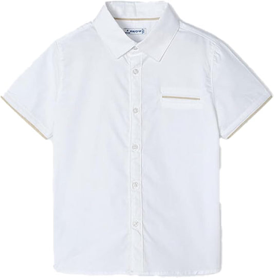 MAYORAL COOTON LINEN SS SHIRT