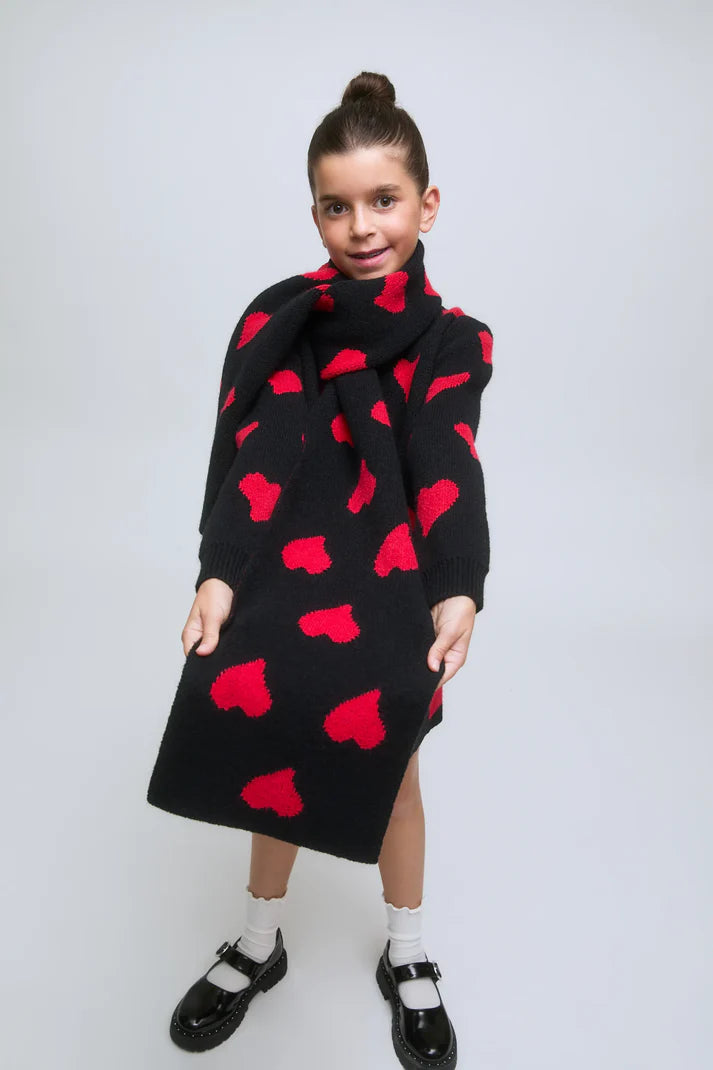 COMPANIA FANTASTICA HEARTS SCARF