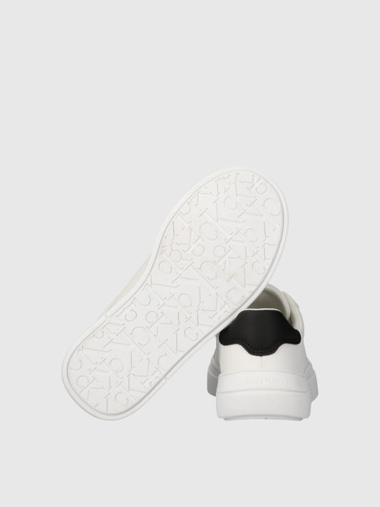 CALVIN KLEIN KIDS LOW CUT LACE-UP SNEAKERS
