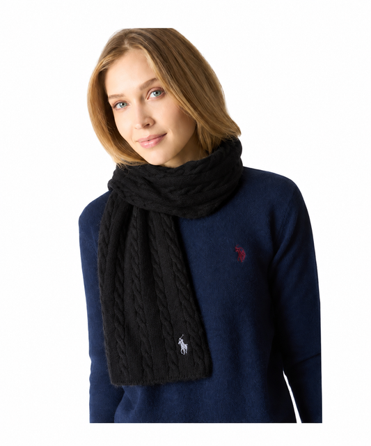 U.S POLO ASSN WOMAN ZOFIA SET BEANIE & SCARF