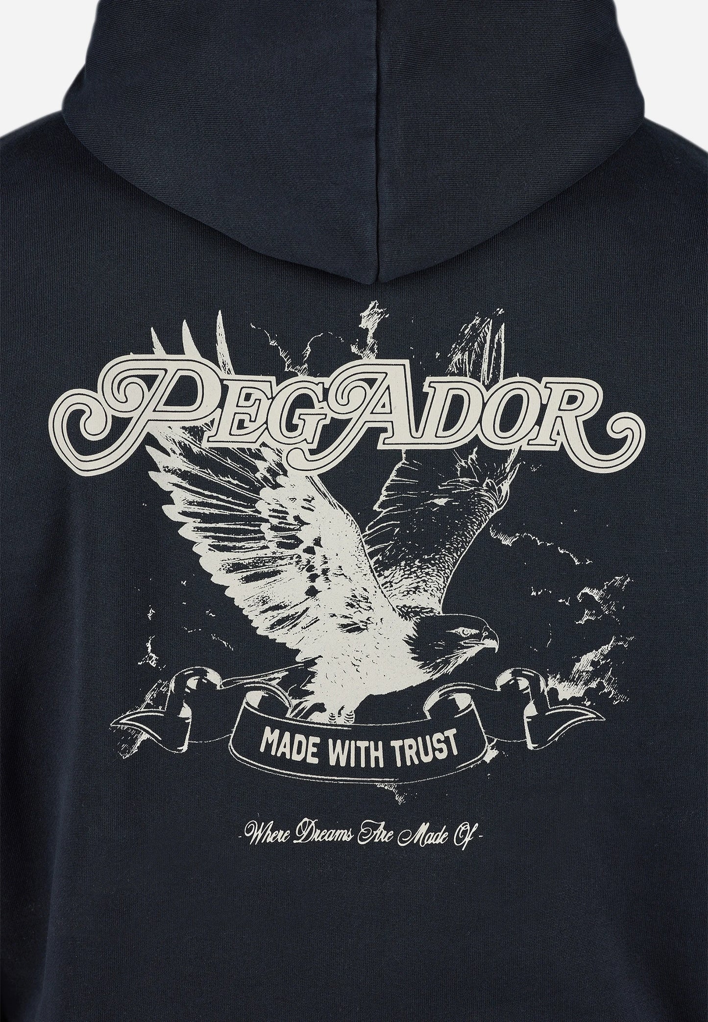 PEGADOR BARTER OVERSIZED BACK EMBROIDERY HOODIE