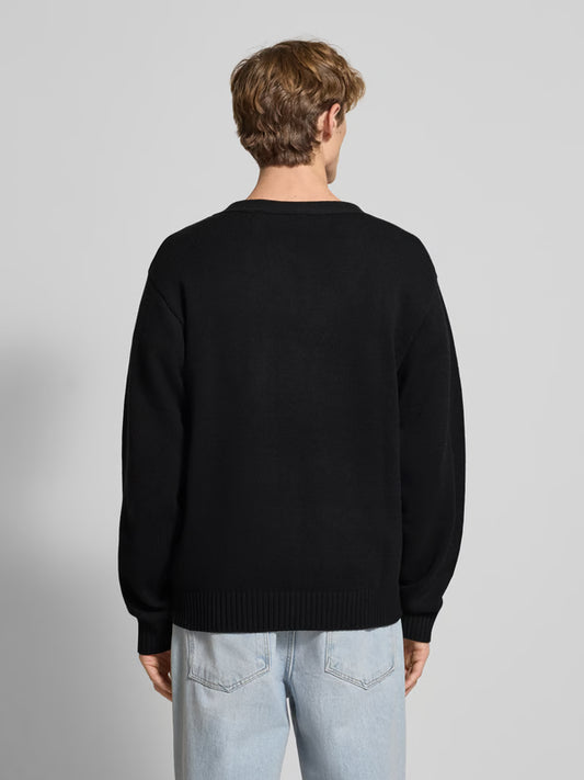 KARL KANI STAR K KNITTED V CARDIGAN