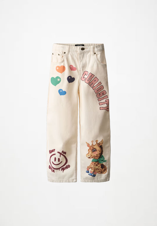 MOLO KIDS AIDEN MULTIPRINTED JEANS