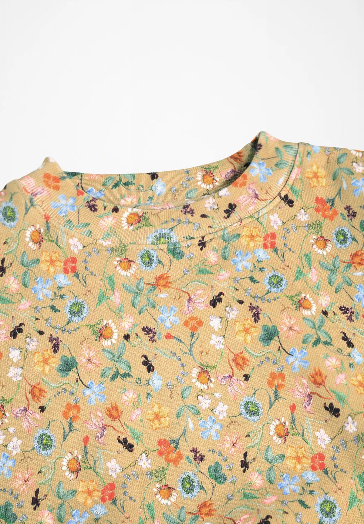 MOLO KIDS GIRLS ALLOVER FLOWERS PRINT SWEATSHIRT