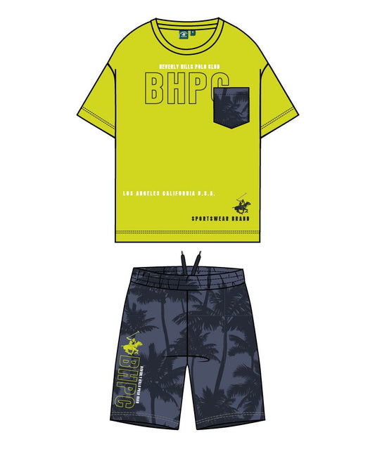 BEVERLY HILLS KIDS SET T SHIRT & SHORT