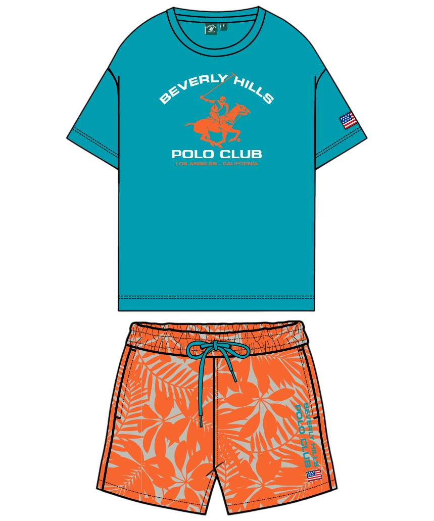 BEVERLY HILLS SWIMSUIT SET