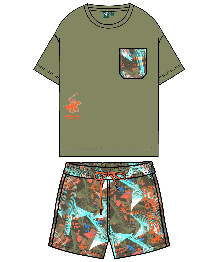 BEVERLY HILLS SWIMSUIT SET