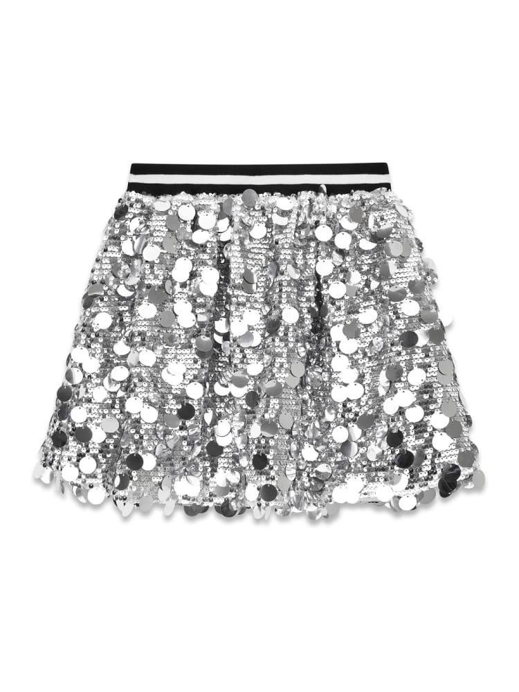GUESS JEANS GIRL SEQUINS MIDI SKIRT