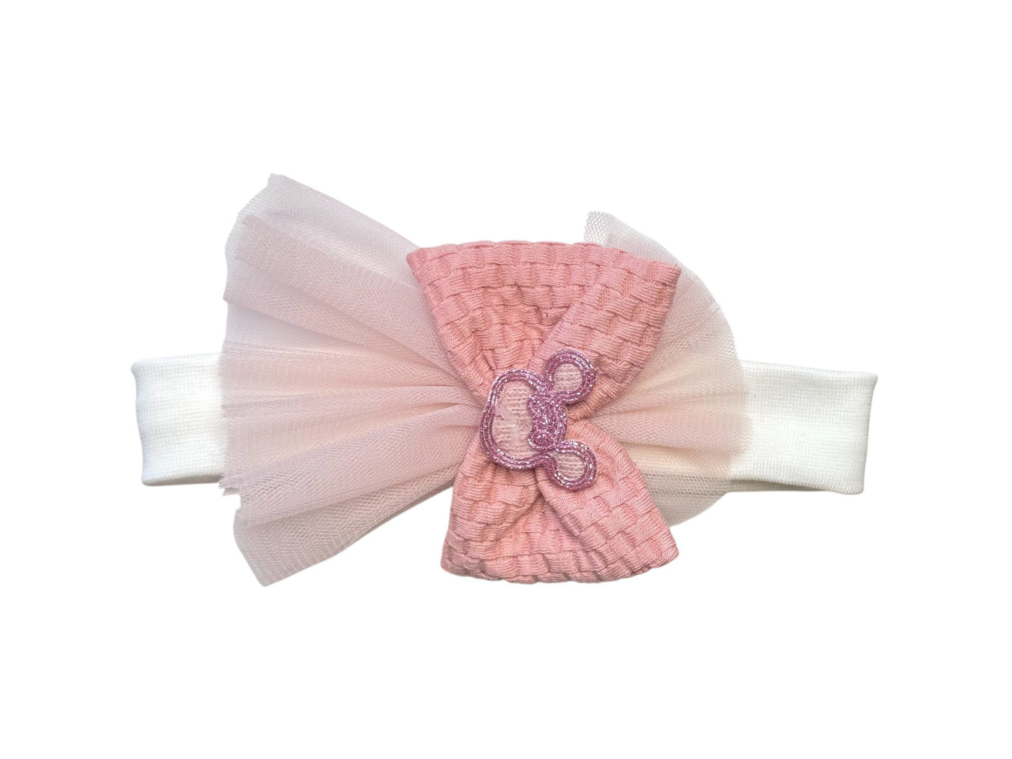 SWEET BABY GIRLS HAIRCLIP TULLE AND BOW