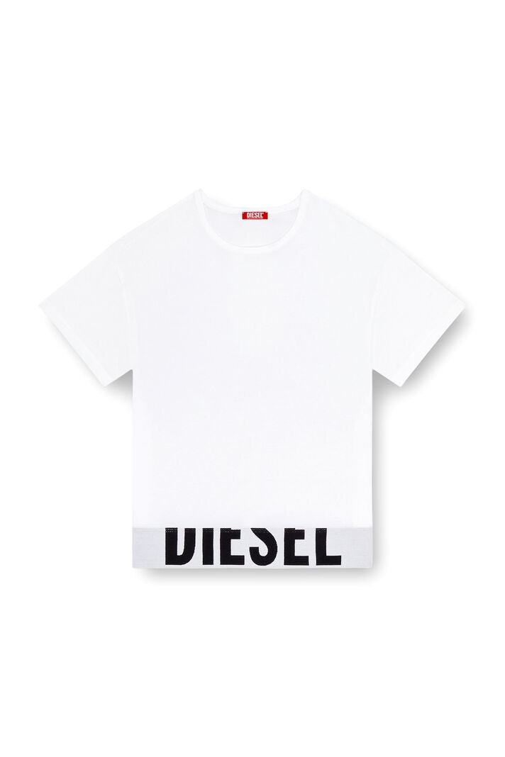 DIESEL UFTEE-SPORT-CROPPED-T-SHIRT