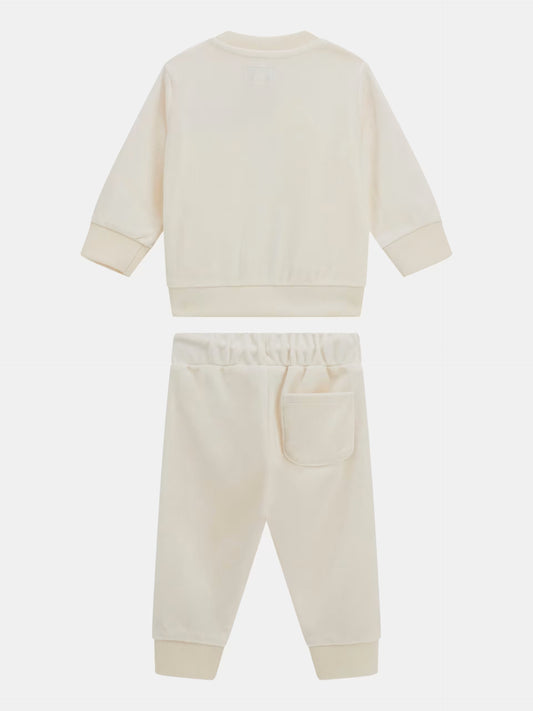 GUESS KIDS SET VELVET ACTIVE TOP & PANTS