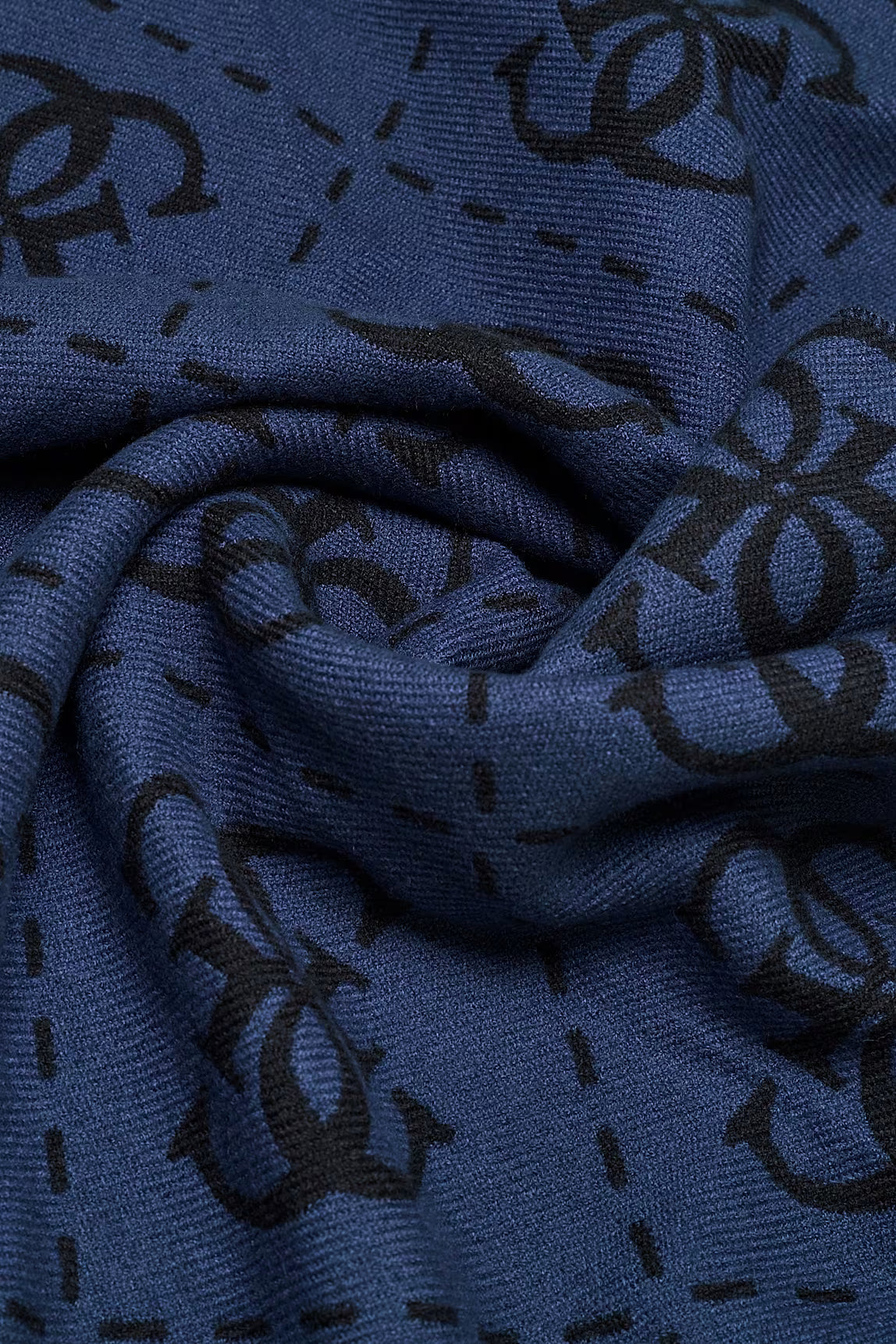 GUESS JEANS AOP JACQUARD BOSTON SCARF