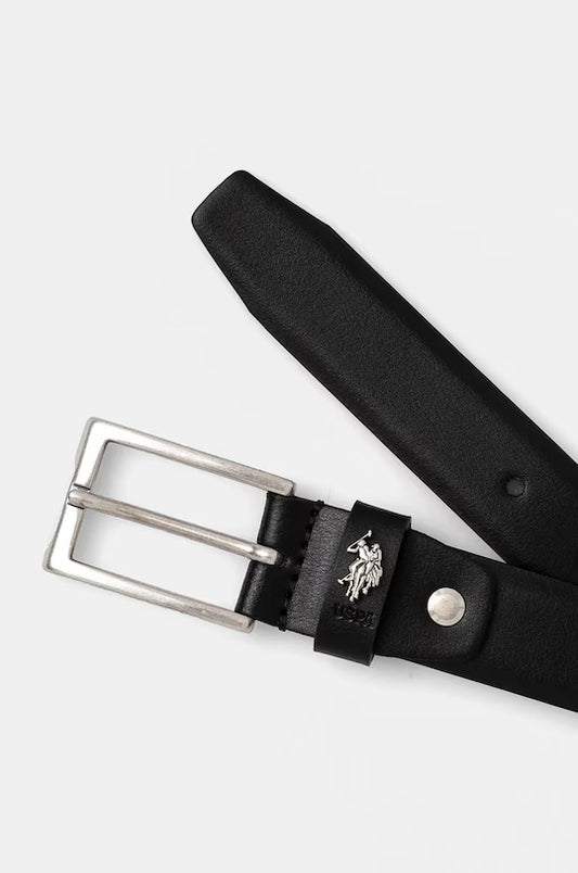 U.S POLO ASSN MAN HITCHCOCK LEATHER BELT